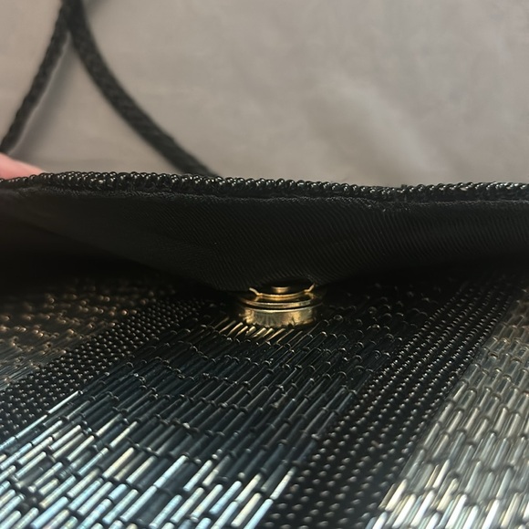 Vintage beaded clutch bag - Picture 4 of 10